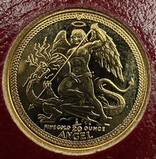 1984 Isle Of Man 1/20 Oz Gold