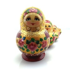 10 pcs Russian nesting doll