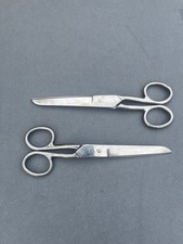 BT GPO British Telecom Engineers Cranked Metal Jointing Scissors x2 pairs c1998
