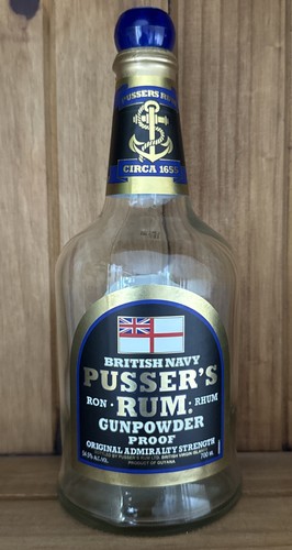 Pussers rum gunpowder proof - gunpowder,