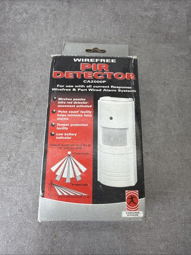 Response alarms pir detector - response,