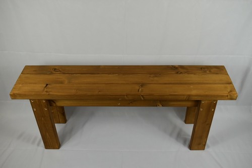 Handmade wooden bench - handmade,