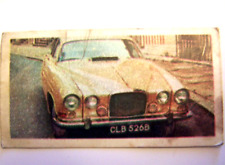 LYONS MAID, TRADE CARD, FAMOUS CARS, JAGUAR MK10- 4.2 LITRES, NUMBER 23, 1966