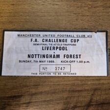 1989 cup semi final - 7-5-1989,