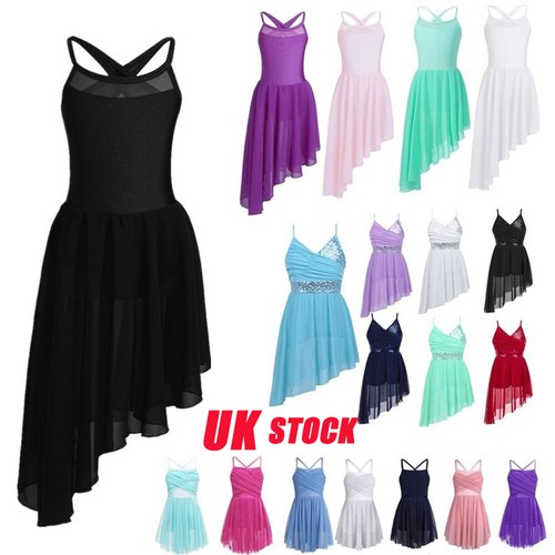 Kids girls dance dress - uk,