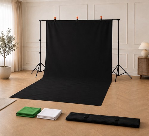 Photography backdrop stand kit - backdrop,