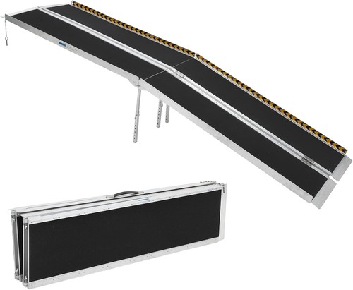 Folding wheelchair ramp - wheelchair,