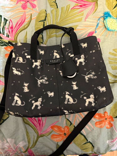 Radley london black canvas - radley,