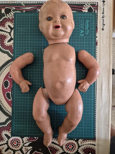Large vintage pot - vintage, doll