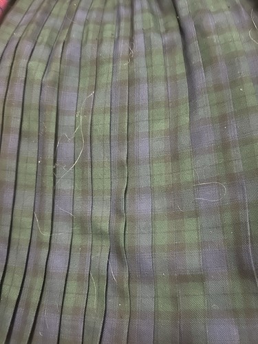 Scottish black watch tartan - black,