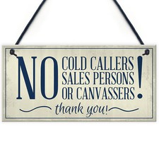 No Cold Callers Canvassers