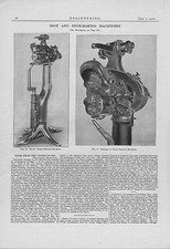 boot & shoe machinery - 1910 engineering large print