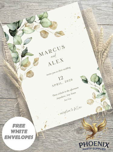 Personalised elegant leaves - elegant,