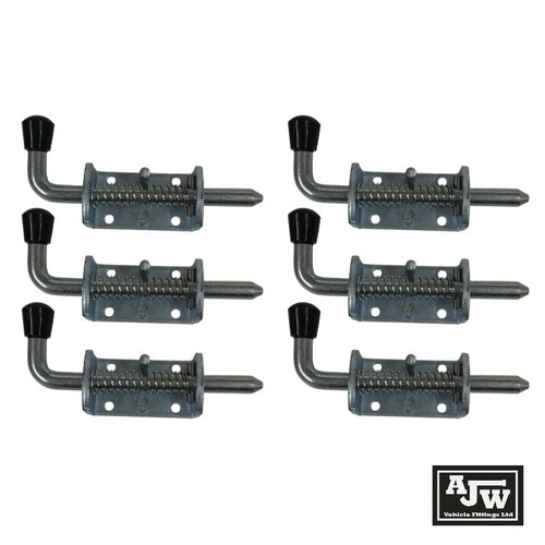Spring bolt 150mm 12mm - 150mm, (x6)
