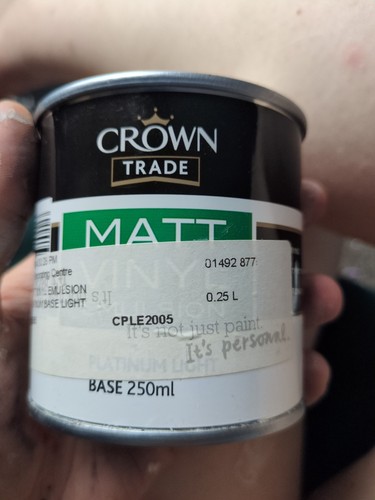 Paint tester pots white - pots,