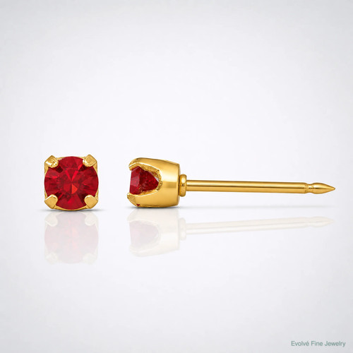 14k yellow gold 3mm - gold,