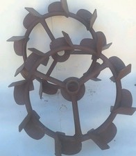 Wolseley Merry Tiller Titan Super Major Plough Wheels For Garden Rotovator