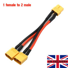 XT60 1 Female to 2 Male