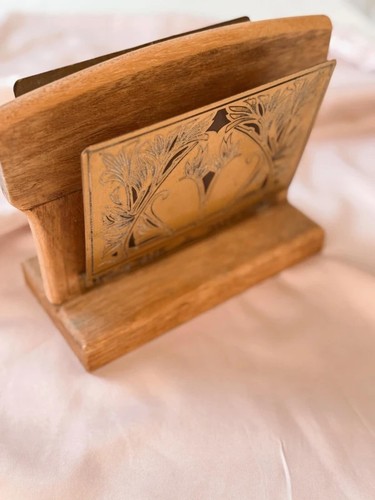 Vintage art nouveau brass - art,