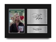 Tina O'Brien Coronation Street Sarah Platt Signed Autograph Print for TV Fans
