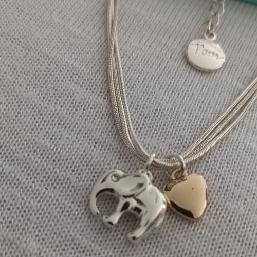 Pom silver plated triple - plated,