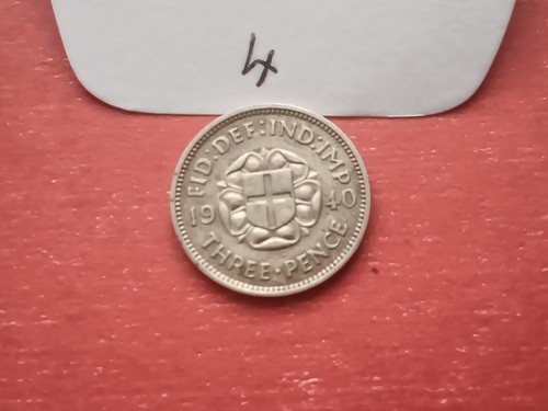 1940 threepence george - george, vi