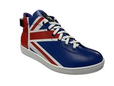 Travel Fox Men's Leather British Theme Sneakers 915601-21