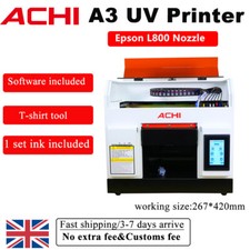 New A3 UV Printer Flatbed