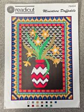 Readicut 79454 Miniature Daffodils Working Instructions (Full-Cross Stitch)
