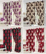 Floral Fully Lined  Panama