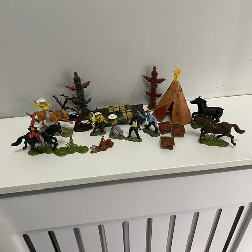 Britains swoppet cowboy and - swoppet,