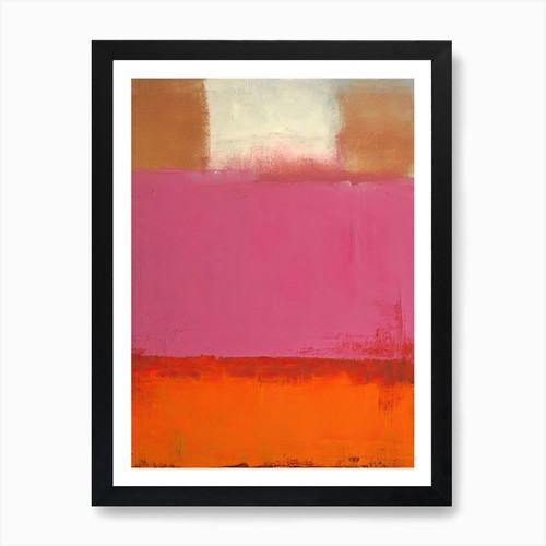 Red tones abstract rothko - abstract,