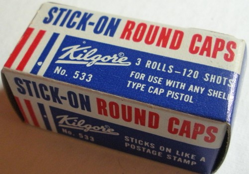 Empty box that held caps - held, for