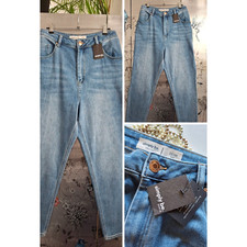 Denim LADIES JEANS Blue MOM