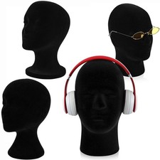 Black mannequin head stable - mannequin,