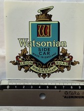Watsonian sidecar front Waterslide