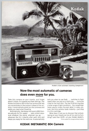 1966 kodak instamatic 804 - 1966,