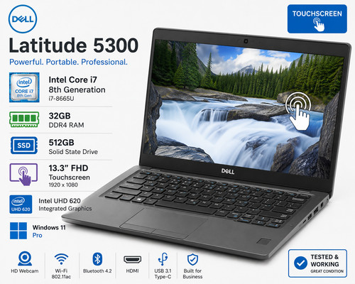 Dell latitude 5300 8665u - dell, i7-8665u