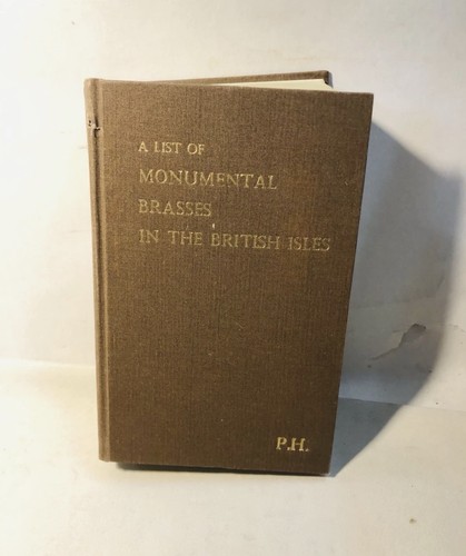List monumental brasses - monumental,