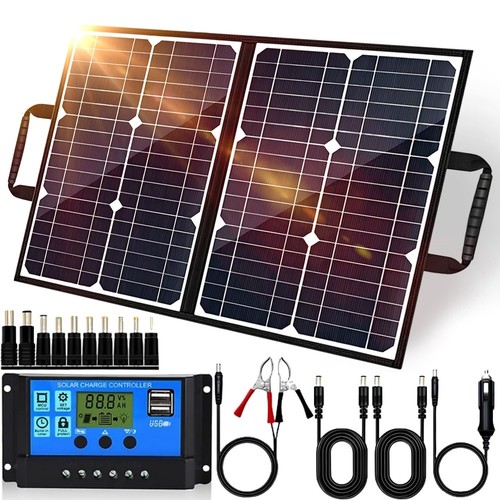 100w foldable solar - solar, kit