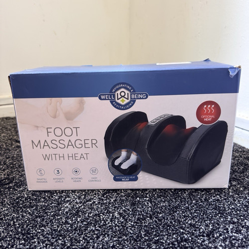 Well being heated shiatsu foot - being,