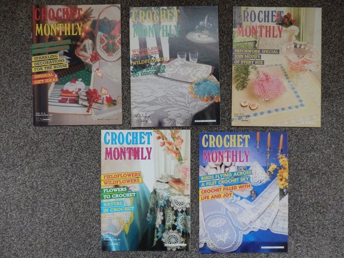 Vintage crochet monthly - vintage, x