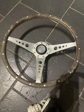 Moto-Lita Vintage Steering Wheel/ Barn Find/riley