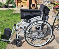 Self-Propelled Wheelchair with Leg Rest (Left) I-GO AIRREX 20 INCHES.
