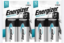 Energizer Max Plus D Batteries