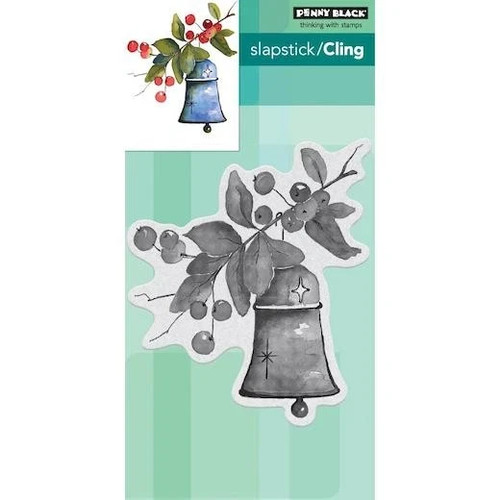 Penny black cling rubber - penny,
