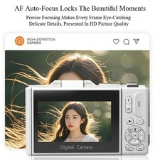 Digital Camera 75MP 5k HD 18X