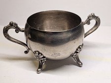 Vintage Silver Plated Sugar