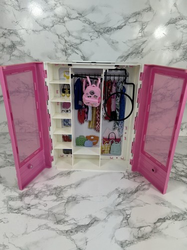 Barbie doll wardrobe closet - barbie,