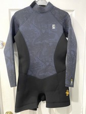 C-Skins Solace 3:2 Womens GBS Boyleg LS Spring Wetsuit Size Uk 10